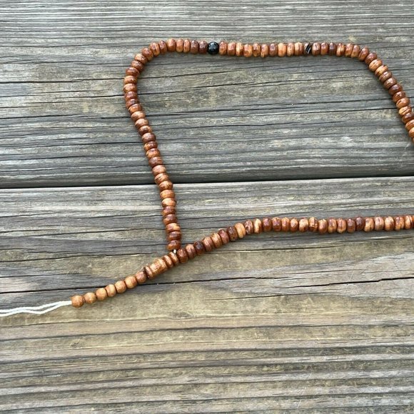 Lot of 2 Tasbeeh Genuine Wood Handmade Beads Islamic Religious Beads Tasbeh - Picture 15 of 16